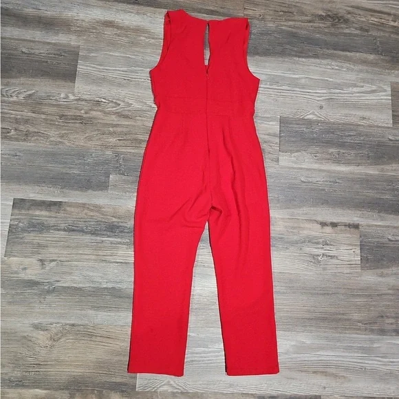 SIENNA SKY red crop jumper Size medium - Picture 9 of 11
